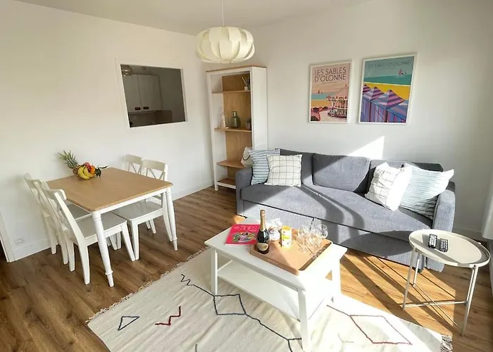 .l'armor. Avec Terrasse & Parking * Ле-Сабль-д’Олон